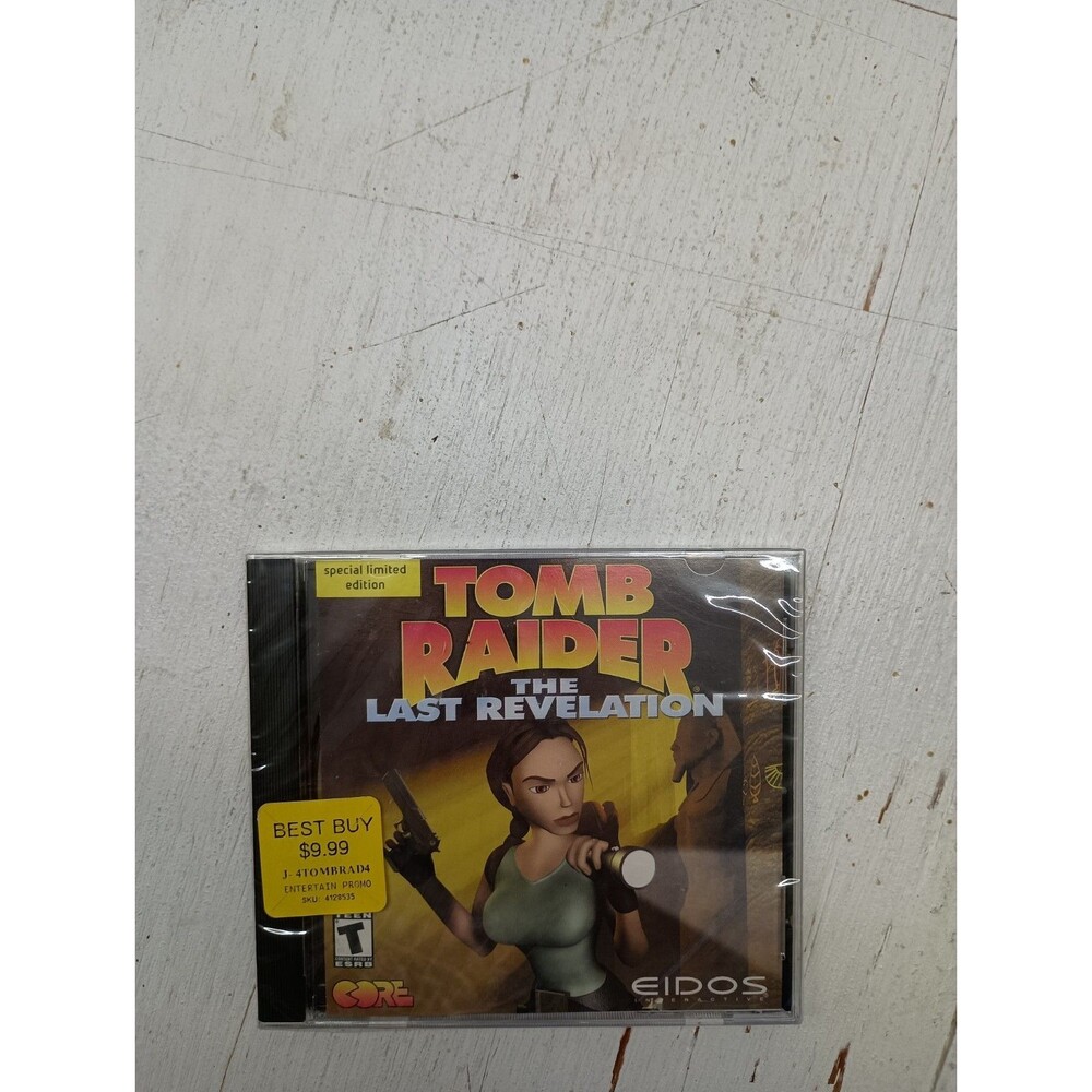Tomb Raider: The Last Revelation (PC, 1999) Lara Croft NTSC Jewel Case BRAND NEW